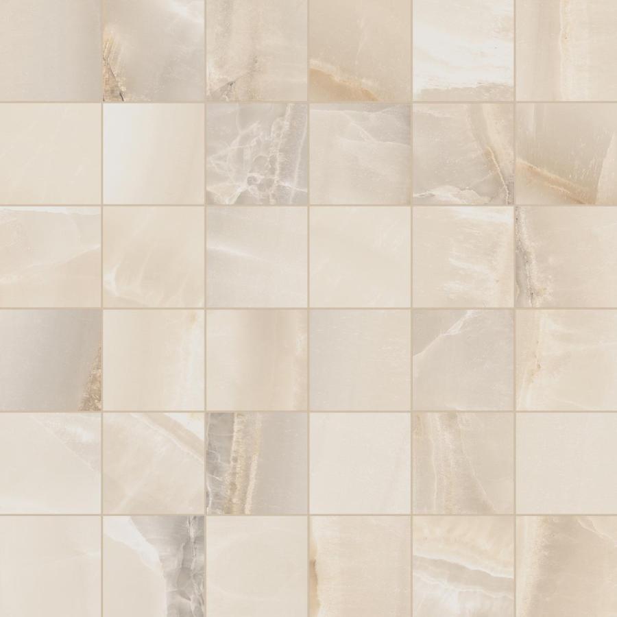 Sant Agostino Akoya Ivory Naturale Mosaik 30x30 cm