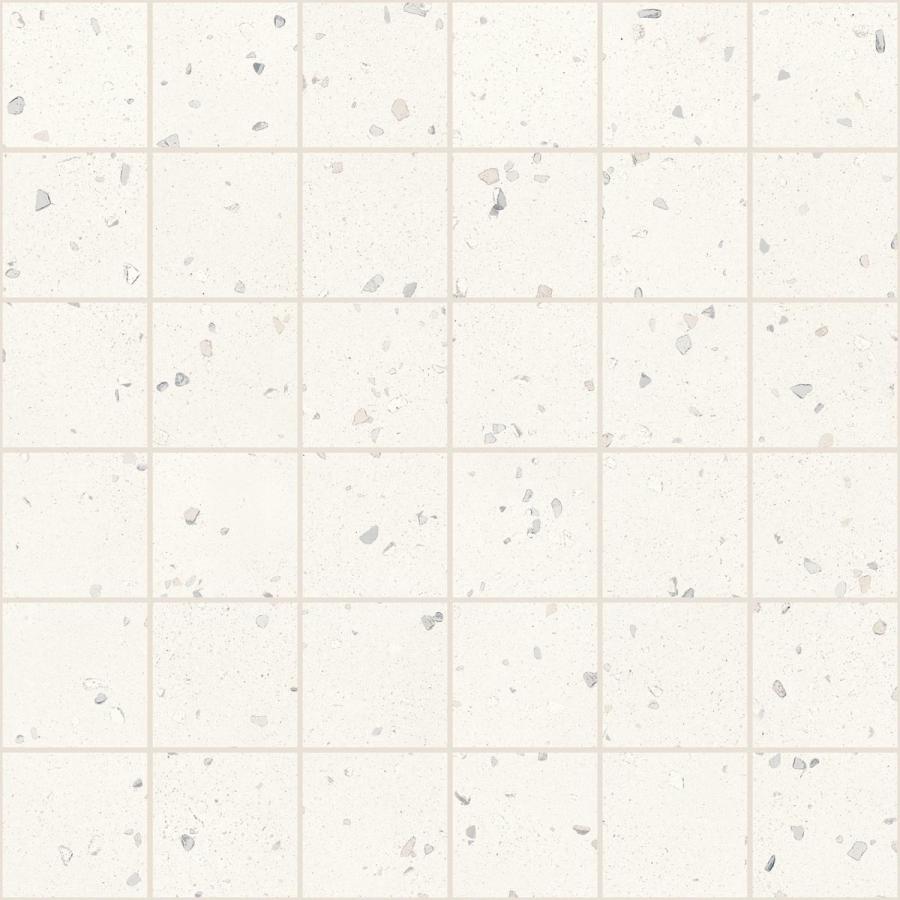 Sant Agostino Deconcrete De-Micro White Naturale Mosaik 30x30 cm