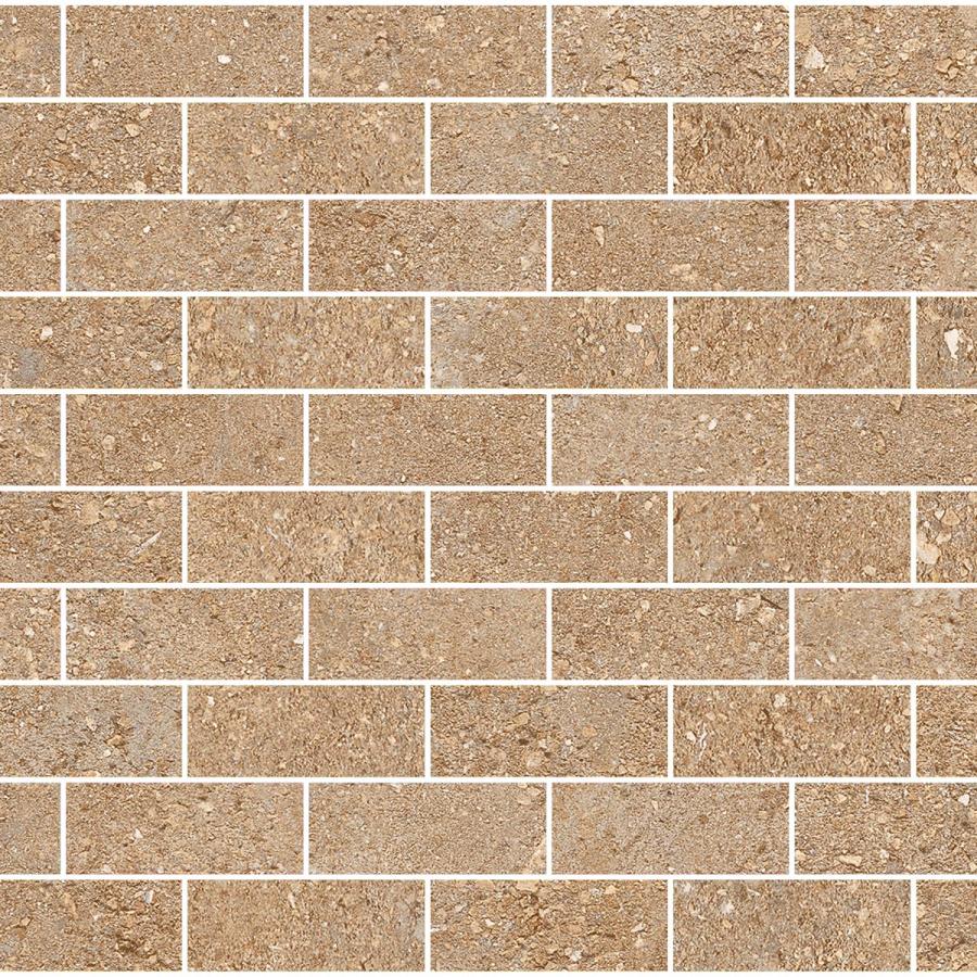 Sant Agostino Duo Back Caramel Naturale Mosaik Wall 30x30 cm