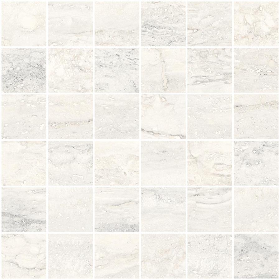 Sant Agostino Invictus White Naturale Mosaik 30x30 cm