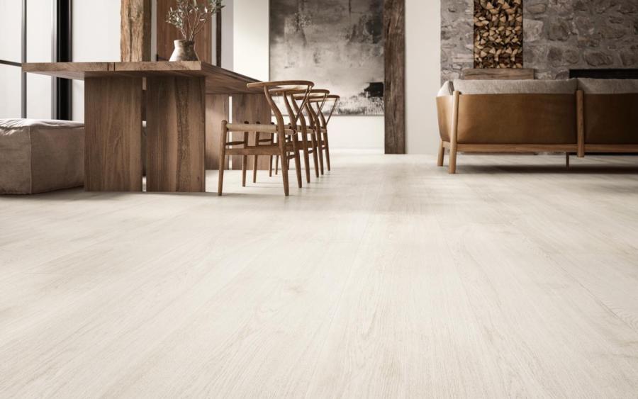 Sant Agostino Primewood White Naturale Boden- und Wandfliese 30x180 cm