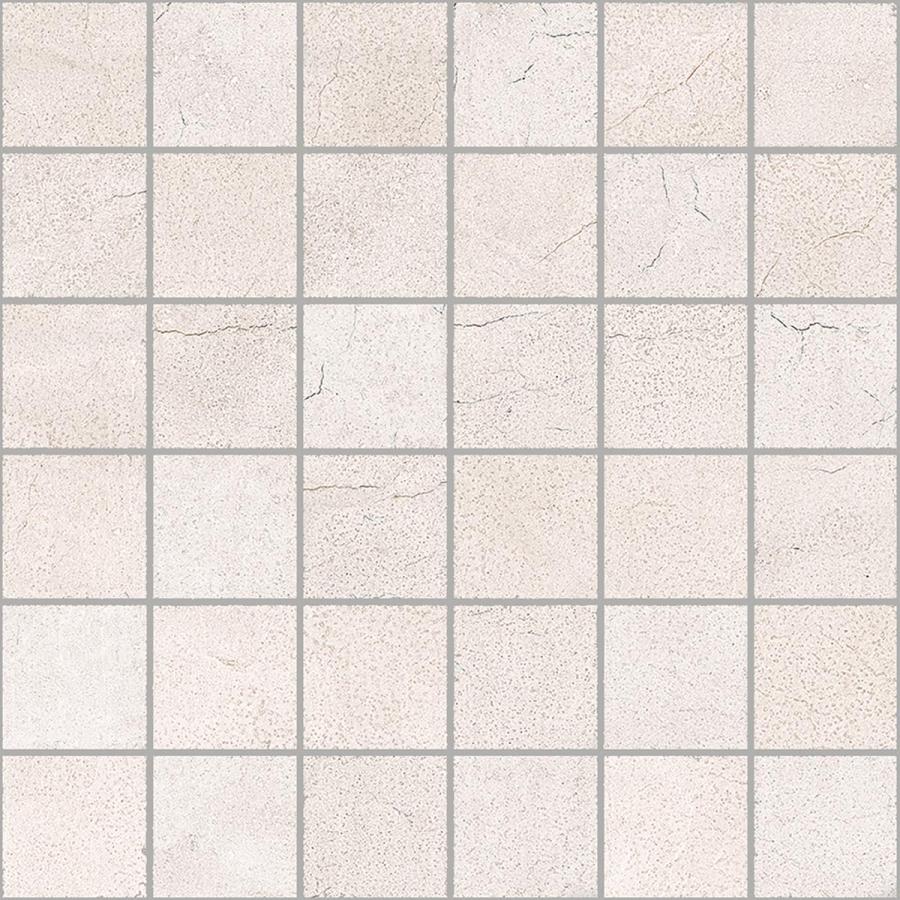 Sant Agostino Set Concrete White Naturale Mosaik 30x30 cm