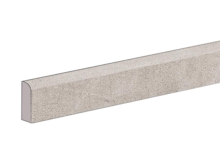 Sant Agostino Set Concrete Pearl Naturale Sockel 7,3x90 cm