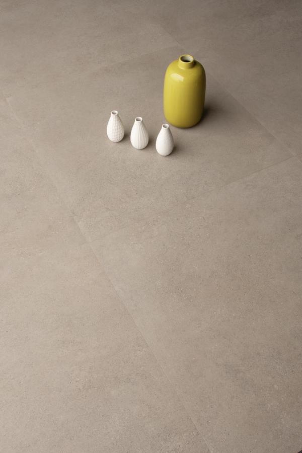 Sant Agostino Silkystone Taupe Naturale Boden- und Wandfliese 120x120 cm