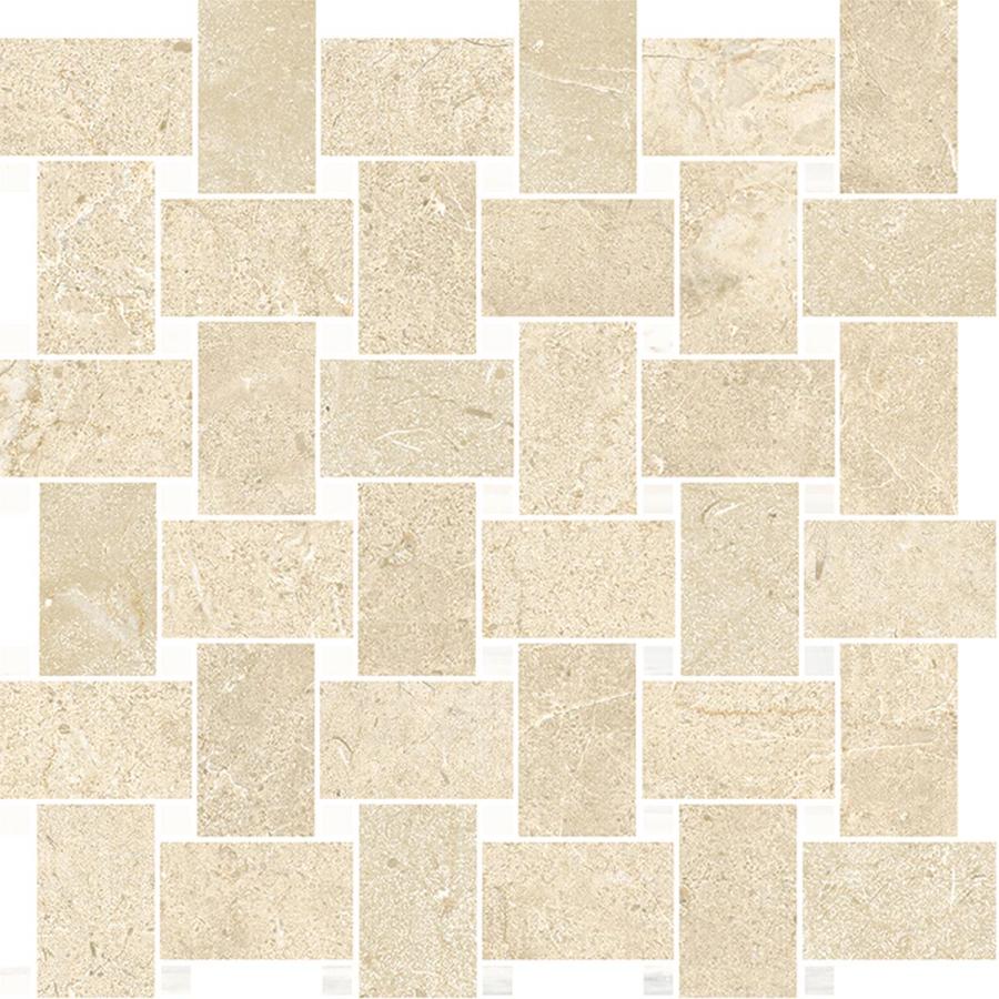 Sant Agostino Themar Crema Marfil Krystal Mosaik Rete 30x30 cm