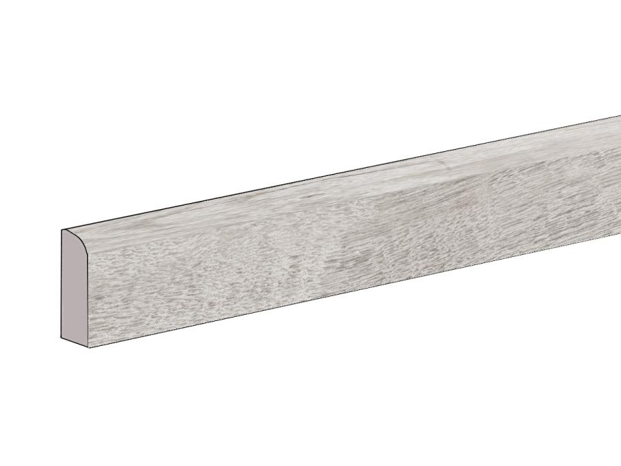 Sant Agostino Timewood Grey Naturale Sockel 7,3x60 cm