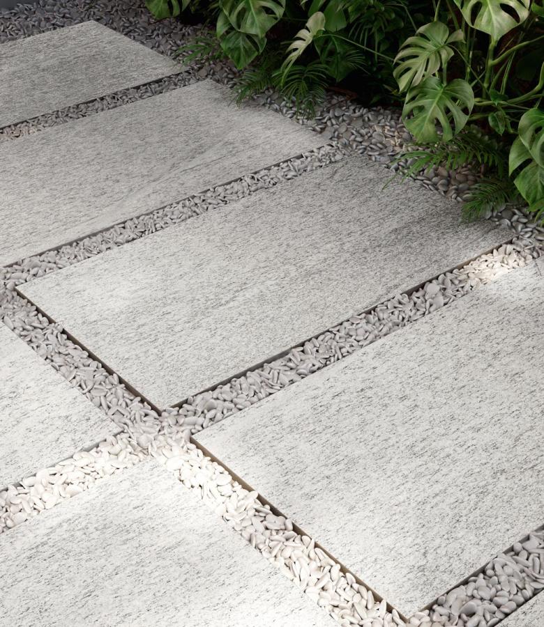 Sant Agostino Unionstone Duke White Naturale Boden- und Wandfliese 60x60 cm