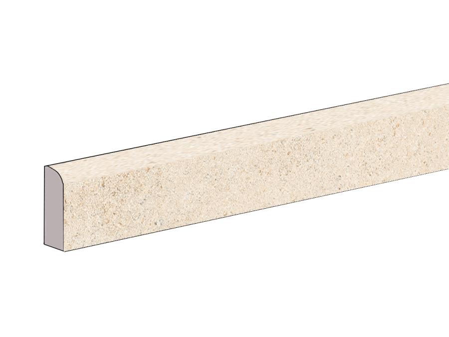 Sant Agostino Unionstone 2 Olimpia Avorio Naturale Sockel 7,3x60 cm