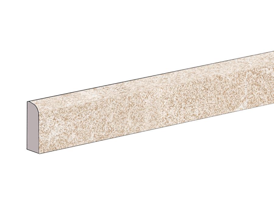 Sant Agostino Unionstone 2 Oriental Beige Naturale Sockel 7,3x60 cm