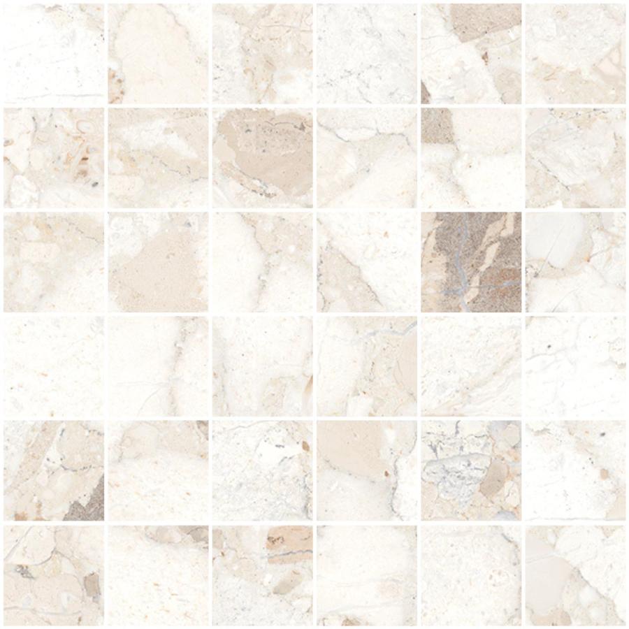 Sant Agostino Venistone Ivory Krystal Mosaik 30x30 cm