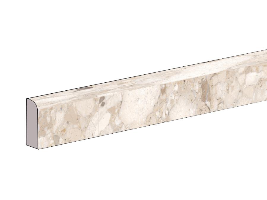 Sant Agostino Venistone Beige Krystal Sockel 7,3x89 cm