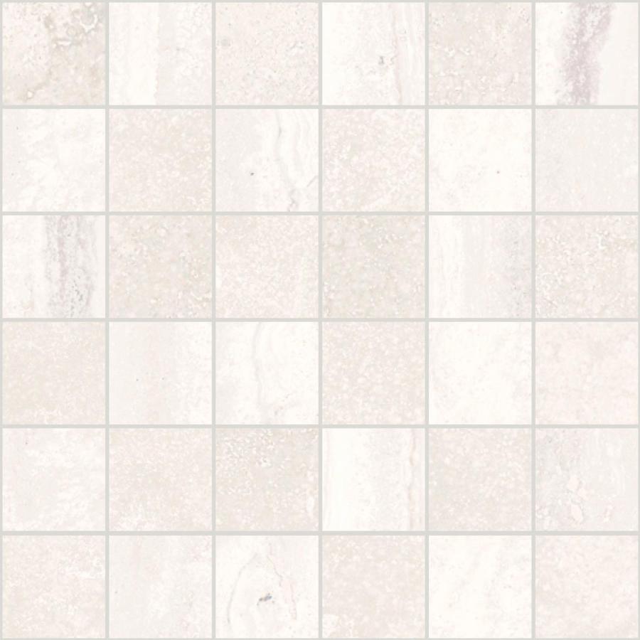 Sant Agostino Via Appia White Naturale Mosaik 30x30 cm