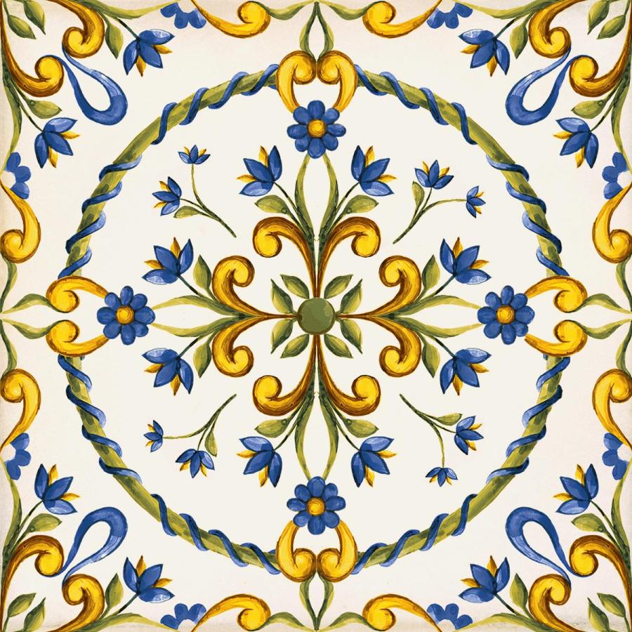 Sant Agostino Vita Fiore Mix Lucida Boden- und Wandfliese 20x20 cm