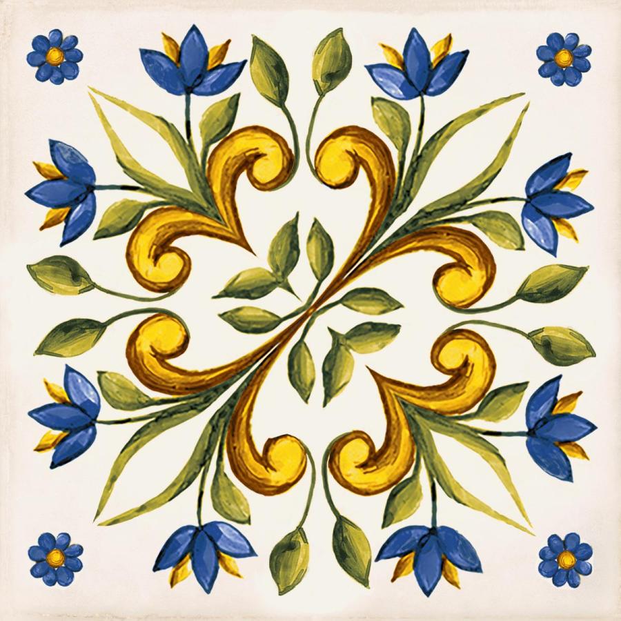 Sant Agostino Vita Fiore Mix Lucida Boden- und Wandfliese 20x20 cm