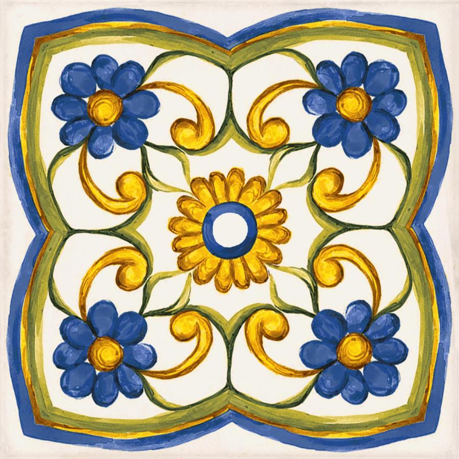 Sant Agostino Vita Fiore Mix Lucida Boden- und Wandfliese 20x20 cm