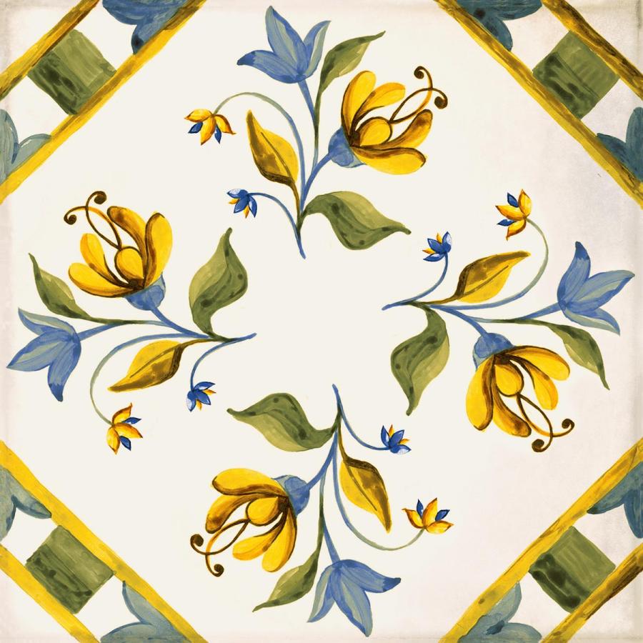 Sant Agostino Vita Fiore Mix Lucida Boden- und Wandfliese 20x20 cm