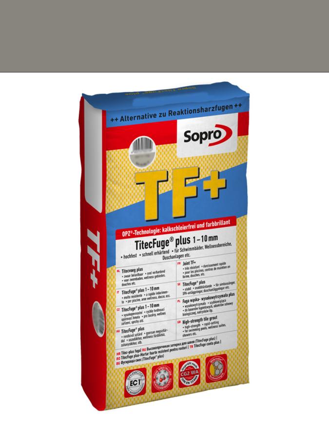 Sopro TitecFuge plus TF+ 585 betongrau 14 Sack 15 kg