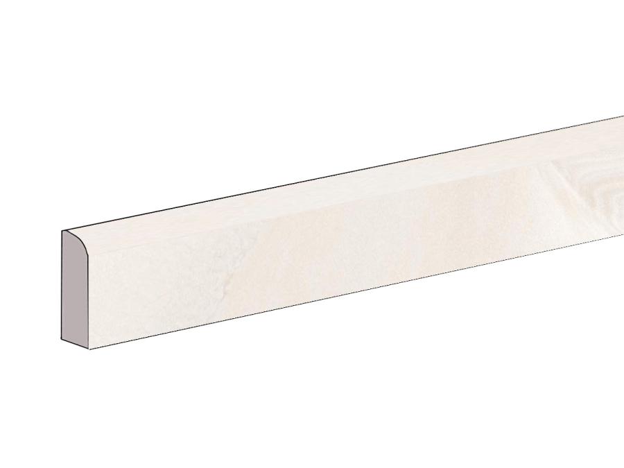 Provenza Varana Stone Sockel White Cross Cut Silktech 4,6x120 cm 